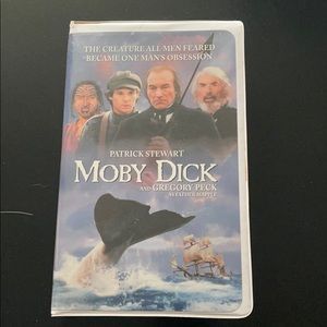 HALLMARK PATRICK STEWART MOBY DICK 1998 VHS TAPE